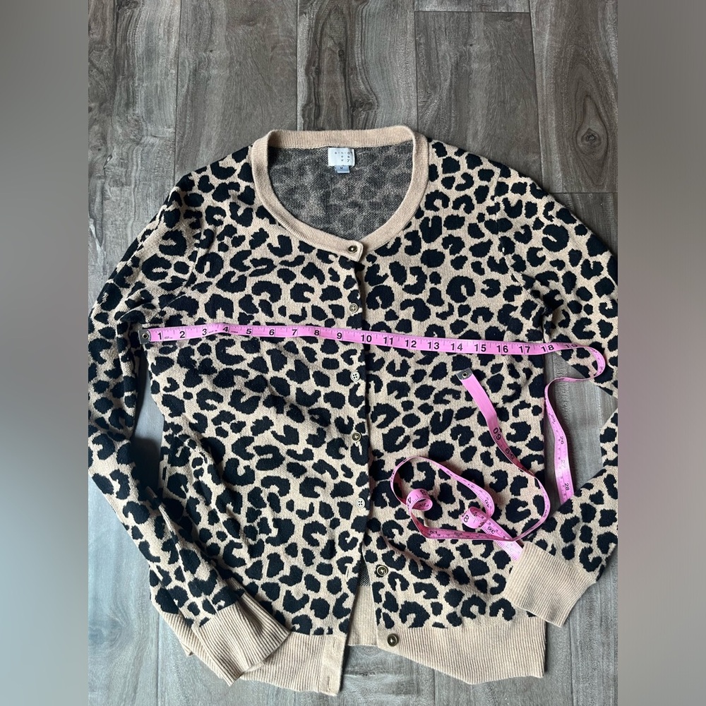Leopard Print Cardigan